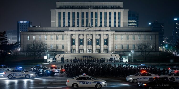 Les enquêteurs sud coréens tentent darrêter le président déchu Yoon Suk Yeol soupçonné de rébellion Une situation politique inédite   Viral Mag