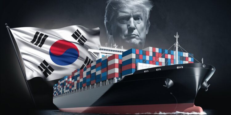 Corée du Sud : Un plan massif pour soutenir les exportations face à Trump - Viral Mag Le gouvernement sud coréen annonce un financement record de 240 milliards deuros pour aider ses entreprises exportatrices craignant limpact du retour de Trump Viral Mag