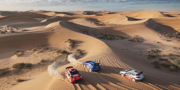 Dakar 2025 : Le sprint final des leaders dans les dunes - Viral Mag Le Dakar 2025 entre dans sa phase décisive avec les leaders du classement autos prêts à en découdre dans les dunes de lEmpty Quarter Qui sortira vainqueur de cette bataille acharnée    Viral Mag