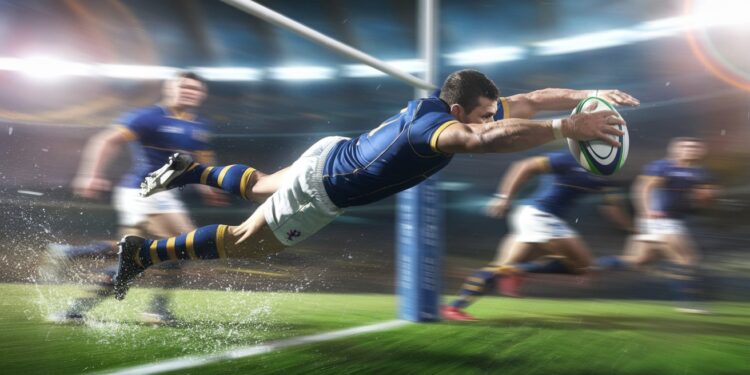 Damian Penaud, l’ailier surpuissant de l’UBB et des Bleus - Viral Mag Damian Penaud explose tous les records avec 6 essais inscrits lors du match UBB Sharks Découvrez la performance stratosphérique de lailier bordelais   Viral Mag