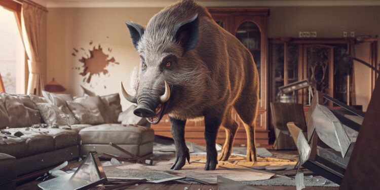 Découvrez pourquoi garder des sangliers comme animaux de compagnie peut savérer extrêmement dangereux Les risques de blessures et de maladies sont bien réels   Viral Mag
