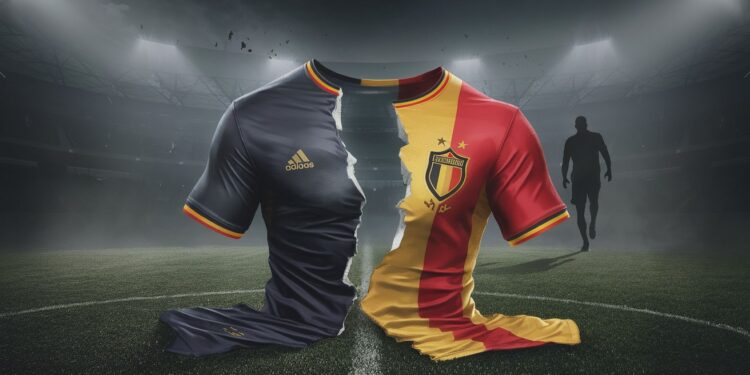 Domenico Tedesco Limogé par la Fédération Belge de Football - Viral Mag Coup de tonnerre en Belgique la Fédération belge de foot démet Domenico Tedesco de ses fonctions de sélectionneur Découvrez les dessous de ce limogeage surprise Viral Mag