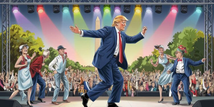 Donald Trump danse sur Y.M.C.A. avec les Village People avant son investiture - Viral Mag Dans un dernier meeting avant son investiture Donald Trump a surpris en dansant sur le tube YMCA des Village People malgré des tensions passées avec le groupe Viral Mag