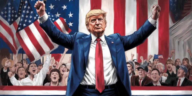 Donald Trump en mode revanche : le retour triomphal! - Viral Mag Donald Trump promet de gouverner avec force pour son second mandat Entre promesses choc et ambiance électrique découvrez les coulisses de son investiture   Viral Mag