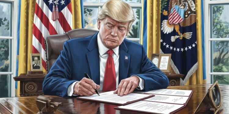 Donald Trump Entame son Second Mandat Pied au Plancher - Viral Mag Trump démarre en trombe son retour à la Maison Blanche avec une avalanche de décrets présidentiels mais des doutes subsistent sur leur faisabilité   Viral Mag