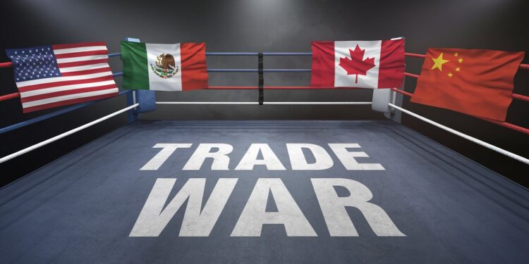 Le président américain Donald Trump promet daugmenter fortement les droits de douane sur les produits importés du Mexique Canada et Chine dès son second mandat   Viral Mag