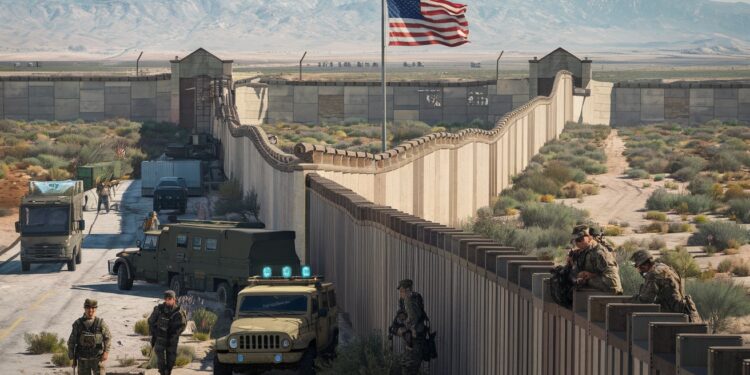 Donald Trump Renforce La Sécurité Frontalière Avec 1500 Militaires Supplémentaires - Viral Mag À peine investi le président Donald Trump signe des décrets pour renforcer drastiquement la sécurité à la frontière mexicaine Découvrez les mesures chocs   Viral Mag