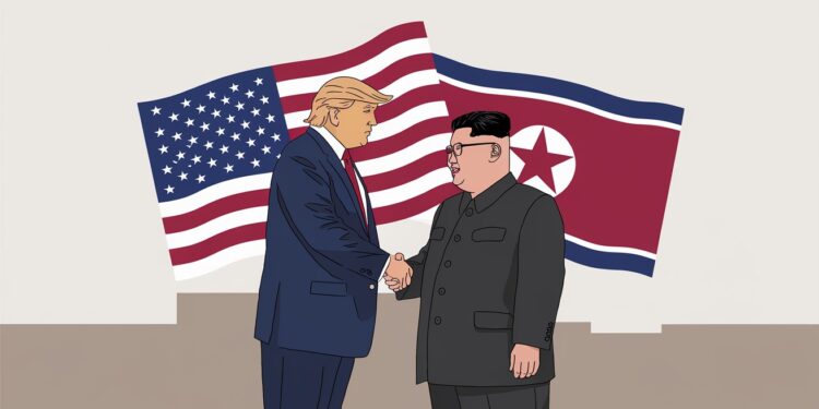 Donald Trump veut renouer avec Kim Jong-un pour une paix durable - Viral Mag Le président américain Donald Trump souhaite reprendre contact avec le dirigeant nord coréen Kim Jong un malgré labsence davancées sur le nucléaire   Viral Mag