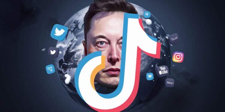 Elon Musk Envisage de Racheter TikTok : Révolution Imminente ? - Viral Mag Elon Musk déjà propriétaire du réseau social X pourrait bientôt acquérir TikTok Une perspective qui suscite de nombreuses interrogations   Viral Mag