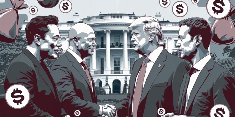 Elon Musk, Jeff Bezos et Mark Zuckerberg Invités à l’Investiture de Trump - Viral Mag Les titans de la tech Elon Musk Jeff Bezos et Mark Zuckerberg assistent à linvestiture du président Donald Trump révélant leurs liens étroits   Viral Mag