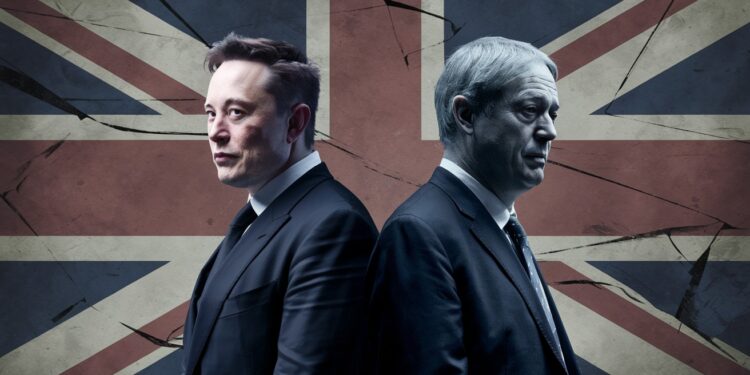 Elon Musk surprend en retirant son soutien à Nigel Farage chef du parti Reform UK et figure emblématique du Brexit Un rebondissement inattendu dans la politique britannique   Viral Mag