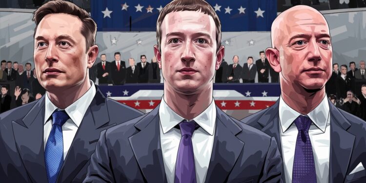 Elon Musk, Mark Zuckerberg et Jeff Bezos à l’investiture de Donald Trump - Viral Mag Les trois hommes les plus riches du monde Elon Musk Mark Zuckerberg et Jeff Bezos assisteront à linvestiture de Donald Trump lundi Découvrez leurs liens étroits avec le président élu   Viral Mag