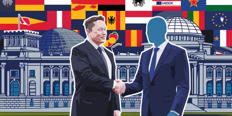 Elon Musk Secoue l’Échiquier Politique Allemand et Européen - Viral Mag Le soutien dElon Musk à lAfD ébranle le gouvernement allemand et ses alliés Découvrez les répercussions de cette alliance inattendue   Viral Mag