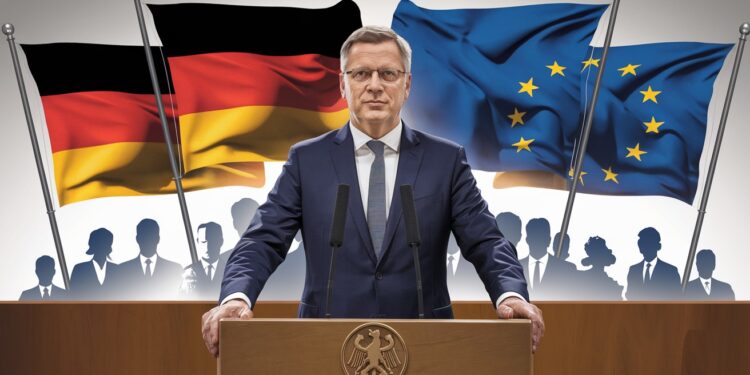 Friedrich Merz : L’Allemagne doit retrouver sa place sur la scène internationale - Viral Mag Friedrich Merz favori des élections législatives allemandes promet un leadership international fort contrastant avec la diplomatie effacée dOlaf Scholz Découvrez ses ambitions pour lAllemagne Viral Mag