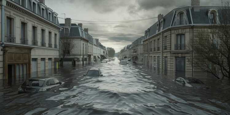 Guipry-Messac Sous Les Eaux : Le Calvaire D’une Ville Sinistrée - Viral Mag Guipry Messac en Ille et Vilaine est submergée par les inondations Près de 350 maisons touchées des habitants évacués une situation catastrophique Viral Mag