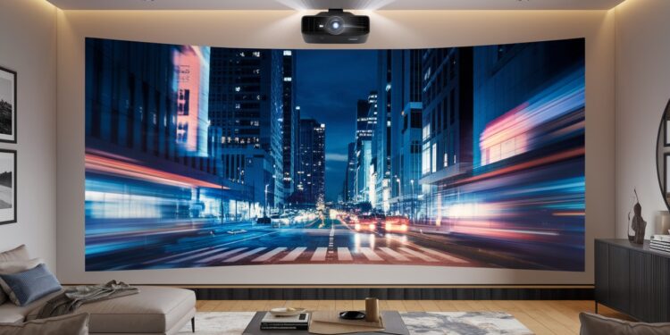 Le vidéoprojecteur laser Hisense PX3 PRO révolutionne votre salon avec son écran géant 4K ses couleurs éclatantes et son son Atmos Une offre à ne pas manquer   Viral Mag