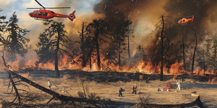 Incendie de Forêt au Japon : Les Exercices Militaires en Cause ? - Viral Mag Un incendie ravage une forêt de louest du Japon après des exercices militaires impliquant des explosifs Les pompiers et hélicoptères luttent contre les flammes   Viral Mag