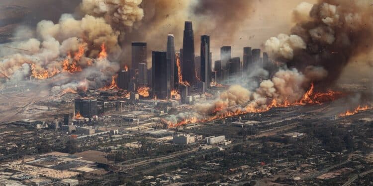 Incendies dévastateurs à Los Angeles : la Cité des Anges sous les flammes - Viral Mag Los Angeles ravagée par les pires incendies de son histoire Bilan tragique des milliers dévacués Découvrez lampleur de la catastrophe en images satellitaires Viral Mag