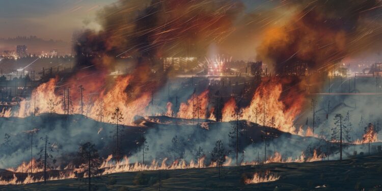 Des incendies ravagent la Californie attisés par les redoutables vents de Santa Ana Découvrez lorigine de ces vents et leur impact dévastateur sur la propagation des feux   Viral Mag