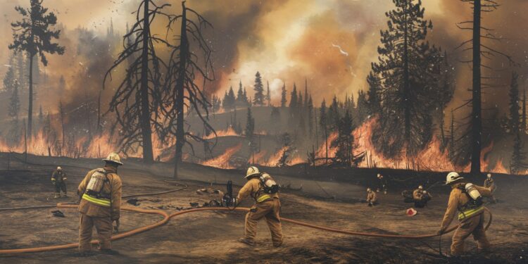 Les pompiers californiens bénéficient dune accalmie des vents ce week end dans leur lutte contre les incendies mais de nouvelles bourrasques sont attendues   Viral Mag