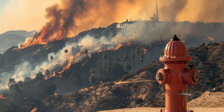 Alors que les incendies ravagent Los Angeles une bataille politique fait rage entre Donald Trump et le gouverneur Gavin Newsom sur la gestion de leau   Viral Mag