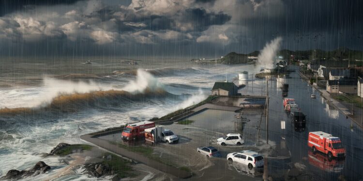 La France fait face à des conditions météorologiques extrêmes avec des vagues submersion sur la côte atlantique et des crues en Ille et Vilaine Découvrez les prévisions alarmantes pour les prochains jours   Viral Mag