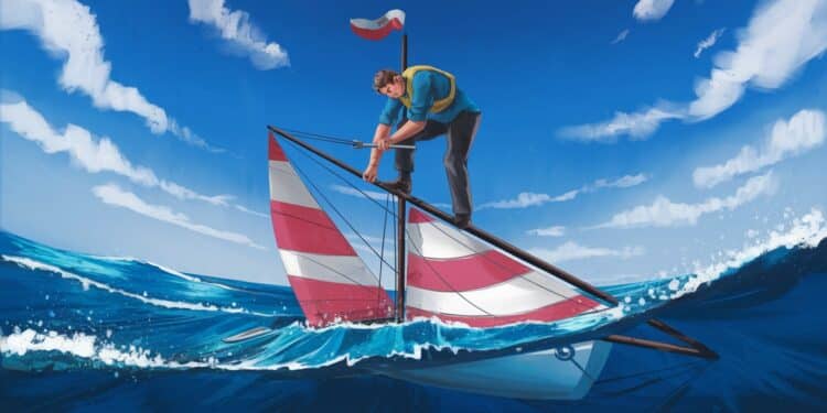 Jean Le Cam, la légende du Vendée Globe, perché à 28 mètres de haut - Viral Mag Jean Le Cam doyen du Vendée Globe réalise une incroyable réparation au sommet de son mât Découvrez son exploit en images et vidéo   Viral Mag