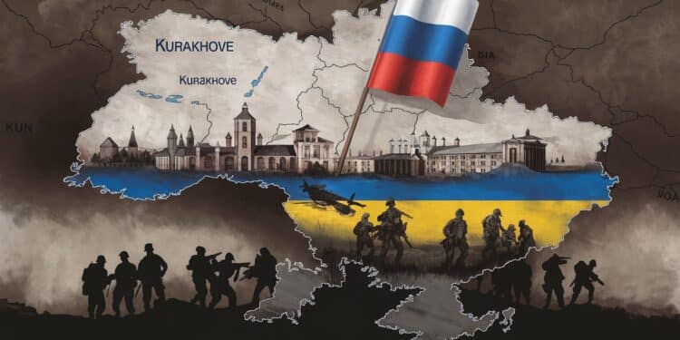 Kourakhové Conquise : La Russie Avance Dans l’Est de l’Ukraine - Viral Mag La Russie revendique la prise de la ville stratégique de Kourakhové dans lest de lUkraine après une bataille de 3 mois alors que les forces ukrainiennes lancent une contre offensive dans la région russe de Koursk   Viral Mag
