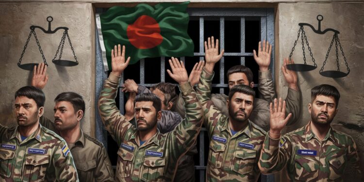 Au Bangladesh près de 200 anciens militaires dune unité paramilitaire ont été relâchés par la justice après 16 ans de détention suite à une sanglante rébellion Un rebondissement inattendu   Viral Mag