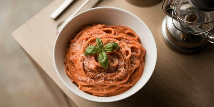 La Recette de Pâtes Crémeuses Riche en Protéines de Giada De Laurentiis - Viral Mag Découvrez la recette ultra simple de pâtes crémeuses au fromage cottage de Giada De Laurentiis Seulement 6 ingrédients pour un plat riche en protéines Viral Mag