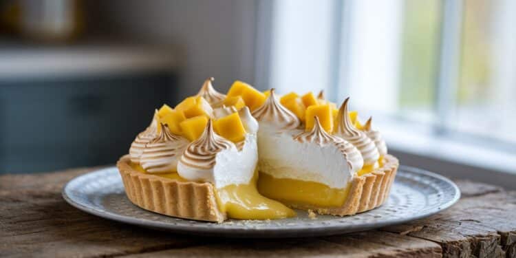 La tarte au citron meringuée revisitée par une pâtissière new-yorkaise - Viral Mag Une talentueuse pâtissière de Brooklyn revisite la classique tarte au citron meringuée pour en faire un dessert encore plus gourmand et original Découvrez sa recette unique   Viral Mag