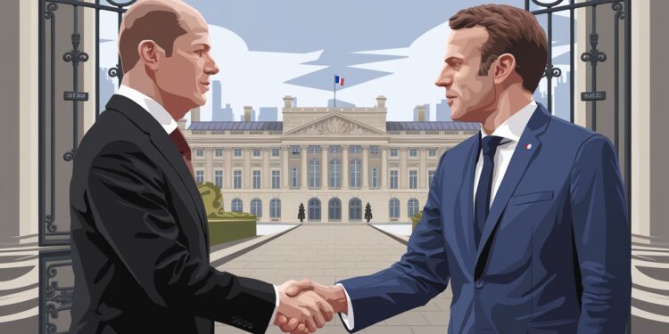 La Visite De Courtoisie D’Olaf Scholz à Emmanuel Macron - Viral Mag Emmanuel Macron reçoit Olaf Scholz à lElysée pour un déjeuner dadieux avant les élections allemandes Friedrich Merz favori pour succéder à Scholz   Viral Mag