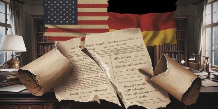 L’Allemagne en émoi suite à la fuite d’une note diplomatique critique sur Trump - Viral Mag Grosse polémique en Allemagne la fuite dune note confidentielle dun ambassadeur très critique envers Donald Trump suscite de vives réactions à la veille de son investiture Viral Mag