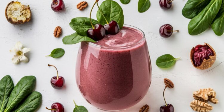 Le petit-déjeuner protéiné ultime pour booster votre cerveau - Viral Mag Découvrez le smoothie cerises épinards le petit déjeuner riche en protéines recommandé par les diététiciens pour optimiser votre santé cognitive Préparez le en 5 minutes Viral Mag