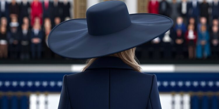 Le Style Énigmatique de Melania Trump à l’Investiture - Viral Mag Découvrez le look mystérieux de Melania Trump lors de linvestiture présidentielle avec son chapeau oversized qui intrigue et fait parler   Viral Mag