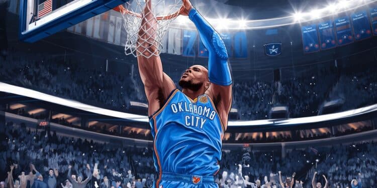 Le Thunder d’Oklahoma City Retrouve la Victoire en NBA - Viral Mag Découvrez comment le Thunder a renoué avec le succès face aux Nets et les autres résultats marquants de la nuit en NBA   Viral Mag