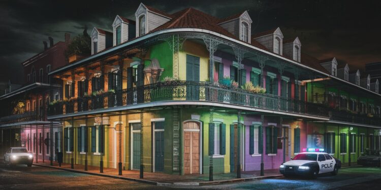 Le « Vieux Carré », cœur meurtri de la Nouvelle-Orléans - Viral Mag Le quartier historique du Vieux Carré à la Nouvelle Orléans a été le théâtre dune attaque sanglante la nuit du Nouvel An faisant 10 morts et 35 blessés Viral Mag