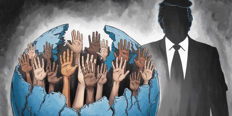 L’Effritement Alarmant des Droits Humains, Menacé par le Retour de Trump - Viral Mag Human Rights Watch tire la sonnette dalarme  les droits humains seffritent dangereusement dans le monde une situation qui risque de saggraver avec le retour de Donald Trump à la Maison Blanche   Viral Mag