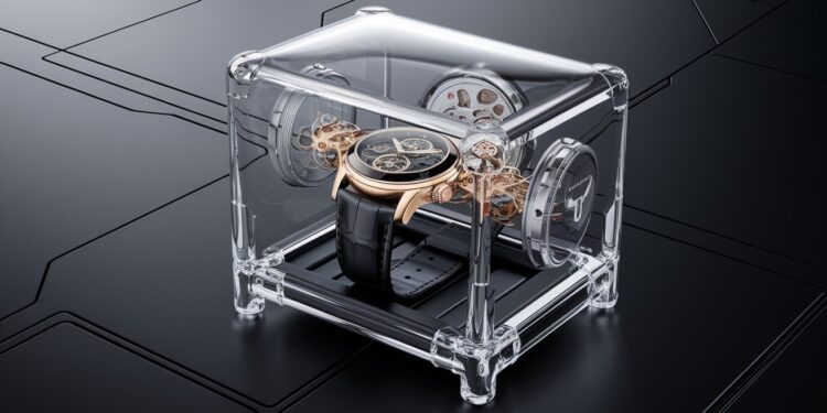 L’Epée 1839 Dévoile Une Watch Box Transparente Et Mécanique - Viral Mag LEpée 1839 innove avec une spectaculaire Watch Box transparente et mécanique véritable écrin de luxe pour montres dexception Découvrez cette œuvre dart horlogère    Viral Mag