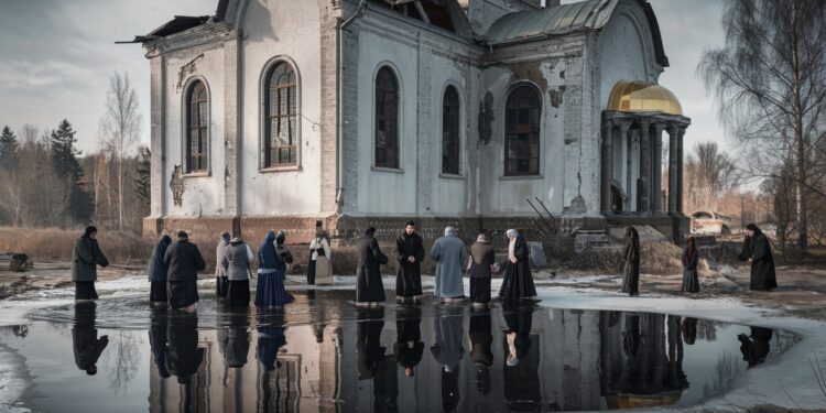 L’Épiphanie Orthodoxe Célébrée Malgré la Guerre en Ukraine - Viral Mag Dans lest de lUkraine les fidèles célèbrent lÉpiphanie orthodoxe dans les églises affiliées à la Russie malgré les divisions causées par la guerre Découvrez comment la foi transcende les conflits   Viral Mag