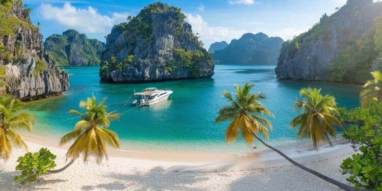 Partez à la découverte des plus belles plages des Philippines  Du sable blanc des eaux turquoise Voici notre sélection des 8 plages incontournables à voir lors de votre voyage   Viral Mag