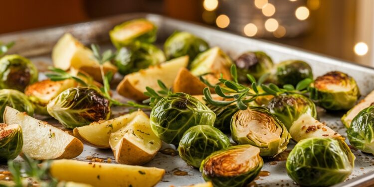 Découvrez comment les choux de Bruxelles rôtis et les pommes de terre créent une harmonie gustative irrésistible Des astuces culinaires pour sublimer ce duo végétal    Viral Mag