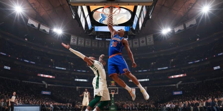 Les Knicks de New York atomisent les Bucks de Milwaukee 140-106 - Viral Mag Les New York Knicks ont infligé une lourde défaite aux Milwaukee Bucks 140 106 lors dun match de NBA de saison régulière à domicile Viral Mag