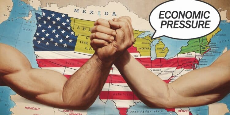 Les menaces de surtaxes douanières de Trump : un « levier » de négociation ? - Viral Mag Donald Trump brandit la menace de surtaxes de 25 sur les produits canadiens et mexicains comme un outil de pression dans les négociations Viral Mag