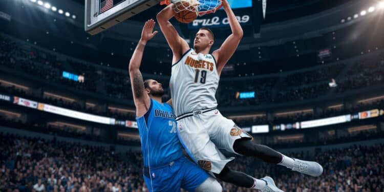 Les Nuggets de Denver remportent une victoire décisive face aux Mavericks - Viral Mag Malgré une avance initiale des Mavericks les Nuggets de Denver ont réussi à retourner la situation grâce à leurs performances en fin de match notamment celles de Jokic et Westbrook Viral Mag