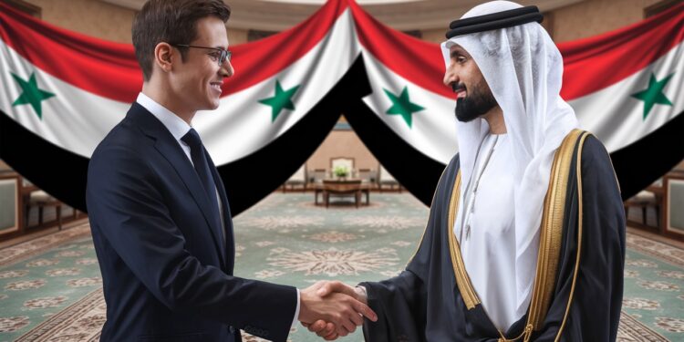 Les relations entre la Syrie et les Émirats arabes unis au cœur des discussions - Viral Mag Le ministre syrien des Affaires étrangères effectue une visite officielle aux Émirats arabes unis pour renforcer les liens bilatéraux entre les deux pays dans le contexte post Assad   Viral Mag