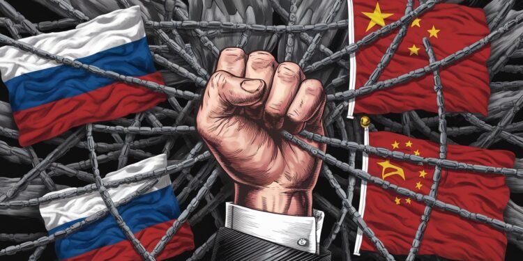 L’Étau Américain Se Resserre Sur La Russie, Visant Désormais La Chine - Viral Mag Le gouvernement sortant aux États Unis intensifie les sanctions contre plus de 150 entités en particulier chinoises soupçonnées daider Moscou dans sa guerre en Ukraine   Viral Mag