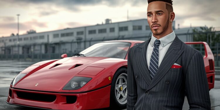 Lewis Hamilton, Icône Moderne de l’Élégance Italienne chez Ferrari - Viral Mag Découvrez les coulisses de larrivée sensationnelle et pleine de style du septuple champion du monde Lewis Hamilton au sein de la mythique écurie Ferrari   Viral Mag