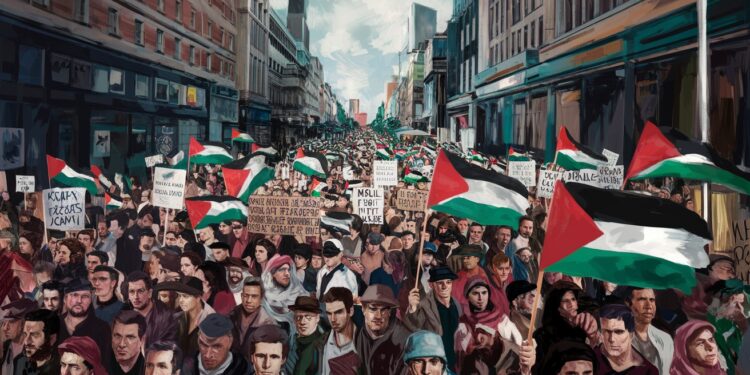 Manifestation Pro-Palestine: La Trêve De Gaza En Question - Viral Mag Des centaines de manifestants pro palestiniens défilent à Londres à la veille dune trêve fragile à Gaza Ils exigent plus quun répit temporaire   Viral Mag
