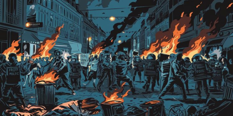 Manifestations Anti-Le Pen à Lyon : 7 Interpellations Après des Heurts - Viral Mag Des rassemblements contre Jean Marie Le Pen à Lyon ont dégénéré en violences mardi soir 7 personnes ont été interpellées suite à des jets de projectiles et incendies de poubelles Une soirée mouvementée dans le centre ville   Viral Mag